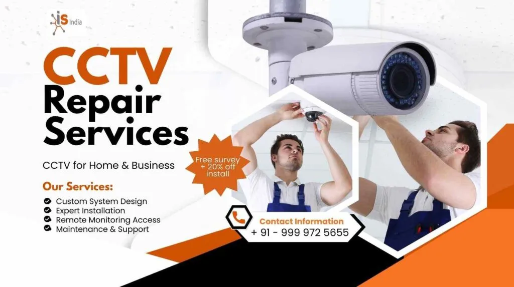 #1 Best CCTV Camera Repair Near Me Gurgaon Manesar Delhi
