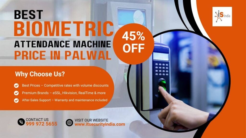 Best Fingerprint Biometric Attendance Machine in Palwal Installation at Low Price