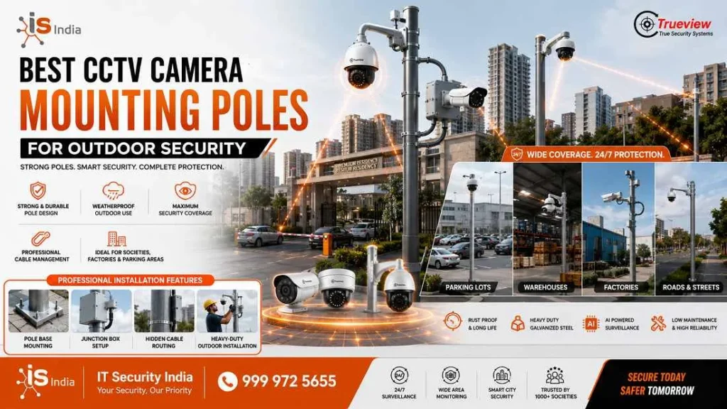 Best CCTV Camera Mounting Pole – Complete Buying & Installation Guide