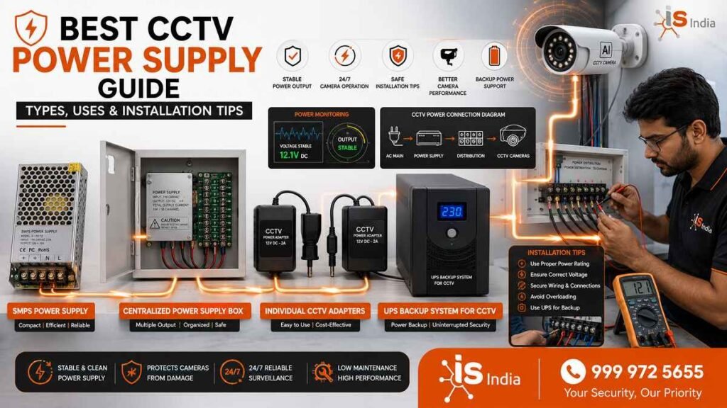 Best CCTV Power Supply Guide – Types, Uses & Installation Tips 1 Best CCTV Power Supply Guide – Types, Uses & Installation Tips