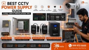 Best CCTV Power Supply Guide – Types, Uses & Installation Tips