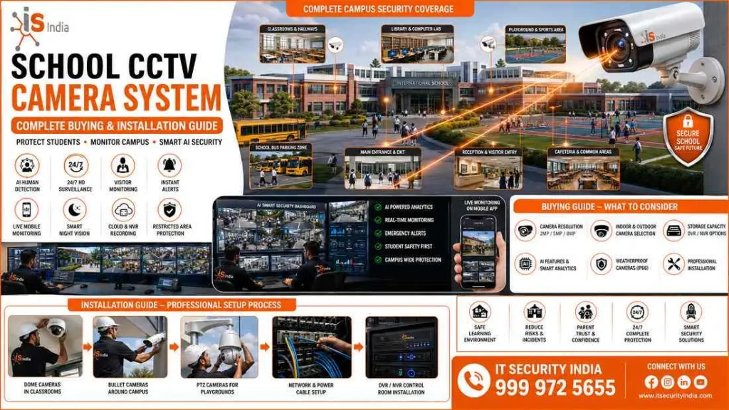 School CCTV Camera System – Complete Buying and Installation Guide 1 School CCTV Camera System – Complete Buying and Installation Guide