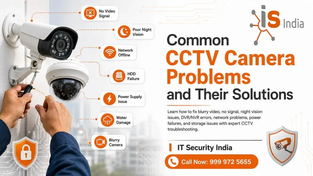 Professional CCTV Repair Service | Common Problems, Solutions & Cost 2 Common CCTV Camera Problems and Their Solutions